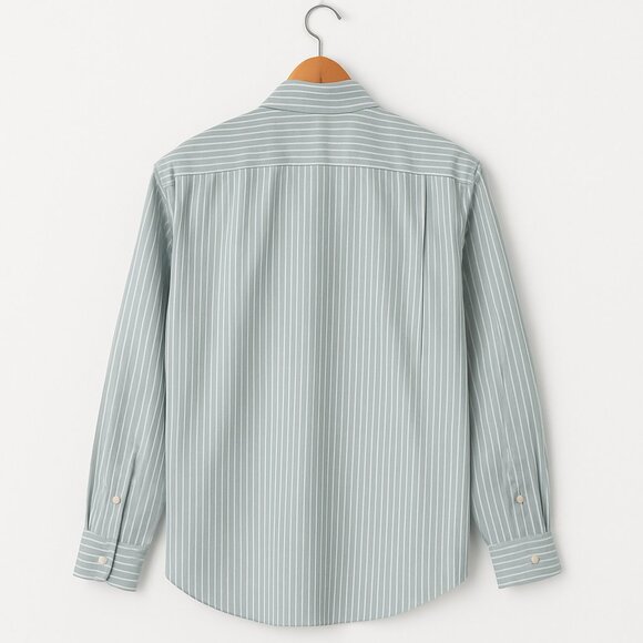 Banana Republic Classic Fit 100% Cotton Striped Dress Shirt – Men’s Large 16-16. - Picture 3 of 8